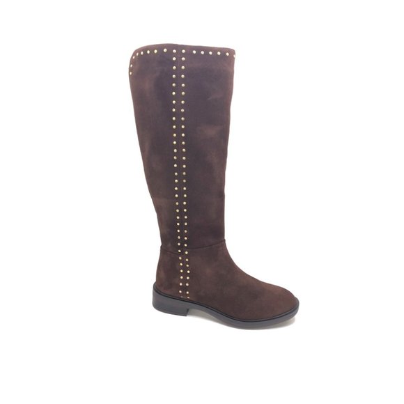 ⭐️HOST PICK⭐️ STEVEN NATURAL COMFORT Suede Riding Knee-high Boots Brown Leather - Picture 4 of 8